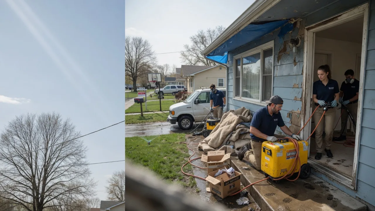 Basement Flood Cleanup in Bladensburg, MD near me